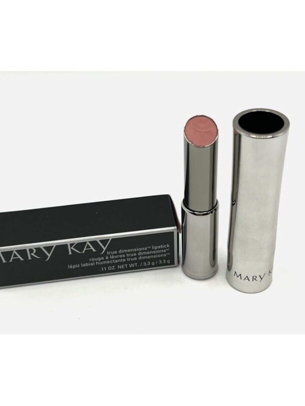New Mary Kay True Dimensions Lipstick - First Blush - Full Size - NIB